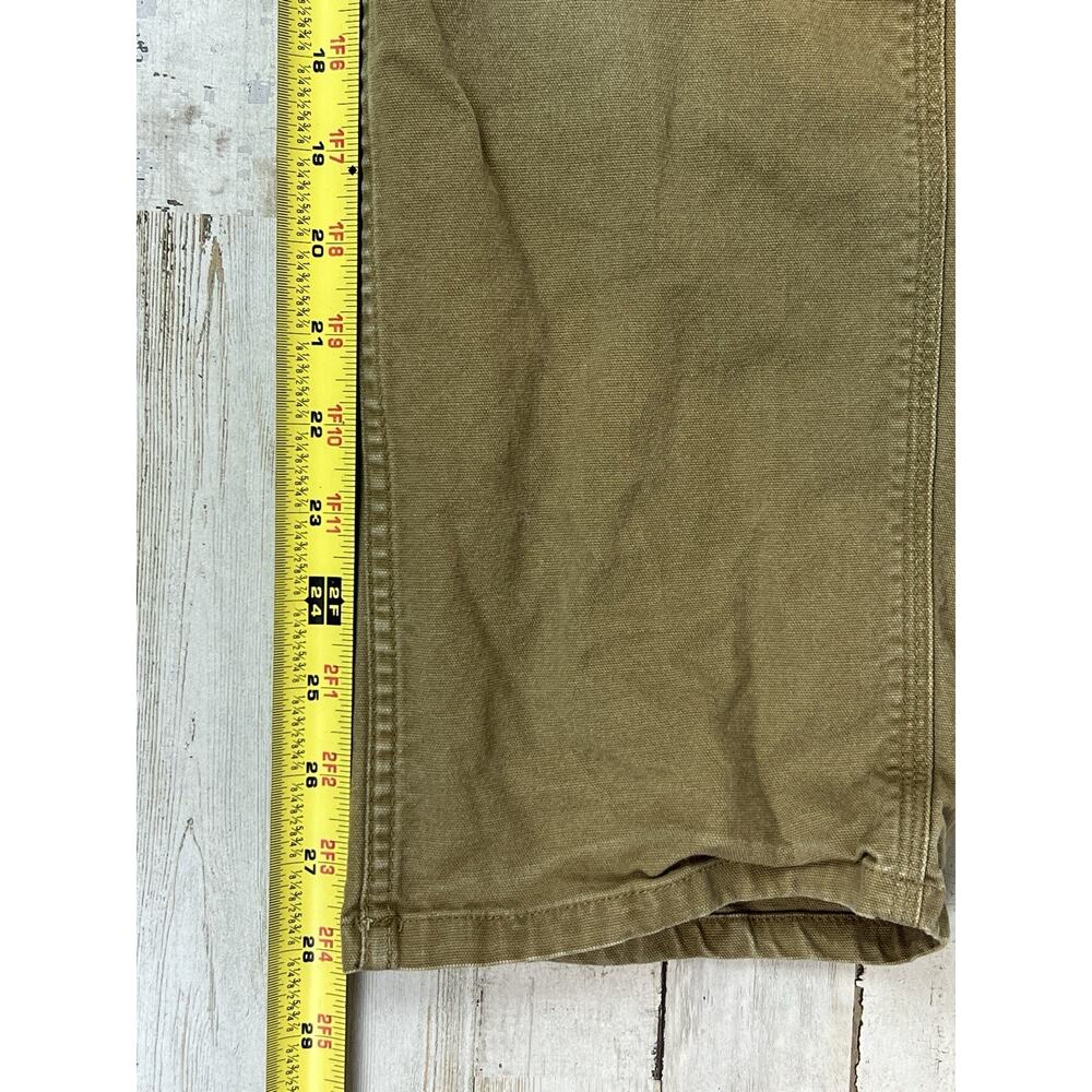 Carhartt 102080 Womens Loose Fit Canvas Carpenter Pants Beige Rugged 4 Short - Picture 11 of 11